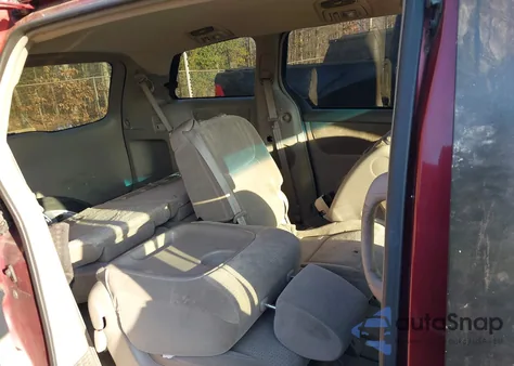 2008 Toyota Sienna Le из США, поврежденный, VIN 5TDZK23C88S205304